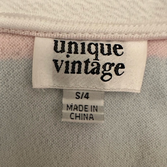 Unique Vintage Rainbow Dress, Size 4, MSRP $68 - Picture 8 of 9